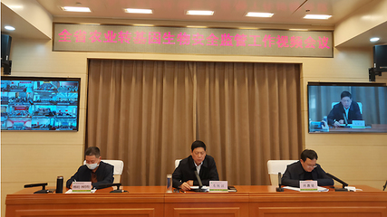 河北省農(nóng)業(yè)農(nóng)村廳召開(kāi)全省農(nóng)業(yè)轉(zhuǎn)基因生物安全監(jiān)管工作視頻會(huì)議